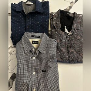 Volcom Patterned Casual ShirtsBundle Medium